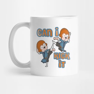 Can I Kick It - Funny Monkey Meme Mug